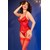 CORSETTO E PERIZOMA CR-4845 ROSSO CHILIROSE nº9