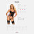 CORSÉ Y TANGA SHARLOTTE OBSESSIVE NEGRO nº4