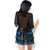CR 3837 PEGNOIR BLU E NERO S/M nº1