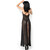 CR 3883 BABYDOLL LONGO PRETO S/M nº1