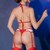 CR 4631 BODY ENFERMERA CROTCHLESS ROJO S/M nº1