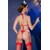 CR 4631 BODY ENFERMERA CROTCHLESS ROJO S/M nº2