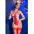 CR 4631 BODY ENFERMERA CROTCHLESS ROJO S/M nº5