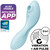 CURVY TRINITY 5 ESTIMULADOR Y VIBRADOR APP - AZUL nº10
