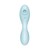 CURVY TRINITY 5 ESTIMULADOR Y VIBRADOR APP - AZUL nº2