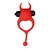 DAEMON ANELLO VIBRANTE ROSSO CRUSHIOUS nº1