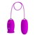VIBRATEUR RECHARGEABLE DAISY DUAL EGG VIOLET nº1