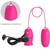DAISY HUEVO VIBRADOR + LENGUA ESTIMULADORA DE CLÍTORIS ROSA