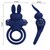 DAREY DOBLE ANILLO VIBRADOR RABBIT AZUL nº5