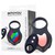 Darkblack Anillo Vibrador con Led Control Remoto USB Silicon