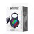 Darkblack Anillo Vibrador con Led Control Remoto USB Silicon