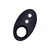 Darkblack Anillo Vibrador con Led Control Remoto USB Silicon