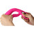 DARO VIBRADOR & ESTIMULADOR PULL RING FUCSIA nº1