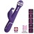 DEJON VIBRADOR RABBIT 3 EN 1 MULTIFUNCIÓN MORADO