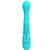 VIBRATEUR DEJON RABBIT 3 EN 1 MULTIFONCTION VERT AQUA nº1