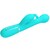 VIBRATEUR DEJON RABBIT 3 EN 1 MULTIFONCTION VERT AQUA nº5
