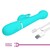 VIBRATEUR DEJON RABBIT 3 EN 1 MULTIFONCTION VERT AQUA nº8