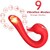 DELFIN VIBRADOR MULTIPOSICION & EFECTO CALOR ROJO nº1