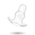DILATADOR ANAL MEDIANO  9.5 CM - TRANSPARENTE nº2