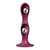 DILDO CINÉTICO DOUBLE BALL-R WEIGHTED DILDO VERMELHO SATISF
