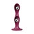 DILDO CINÉTICO DOUBLE BALL-R WEIGHTED DILDO VERMELHO SATISF