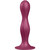 DILDO CINÉTICO DOUBLE BALL-R WEIGHTED DILDO VERMELHO SATISF