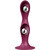 DILDO CINÉTICO DOUBLE BALL-R WEIGHTED DILDO VERMELHO SATISF