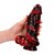 DILDO MONSTER EM SILICONE DEMON MASTER VERMELHO/PRETO OUCH!