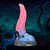 GODE MONSTER EN SILICONE KRAKEN'S LICK BLEU/ROUGE OUCH!