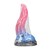 GODE MONSTER EN SILICONE KRAKEN'S LICK BLEU/ROUGE OUCH!