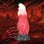 GODE MONSTER EN SILICONE SPACE NIGHT FIEND ROUGE/BLANC OUCH!