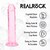 GODE RÉALISTE 5 /12.7 CM ROSE REALROCK