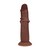 DILDO REALISTICO DUAL DENSITY SILICONE SLIDING SKIN 8 /20.5