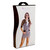 Disfraz profesora Set Negro/Blanco TU nº2