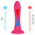 DREAMY DILDO FANTASY SILICONE LÍQUIDO TERMORATIVO FÚCSIA 18,