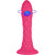 DREAMY DILDO FANTASY SILICONE LÍQUIDO TERMORATIVO FÚCSIA 18,