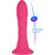 DREAMY DILDO FANTASY SILICONE LÍQUIDO TERMORATIVO FÚCSIA 18,
