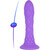 DREAMY DILDO FANTASY SILICONE LÍQUIDO TERMORATIVO VIOLETA 18