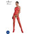 COLLEZIONE ECO BODYSTOCKING ECO BS006 ROSSO