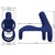 ELISH ANILLO VIBRADOR CON EXTENSIÓN AZUL nº3