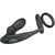 EMONI ANILLO PENE + PLUG ANAL 12 VIBRACIONES NEGRO nº3