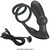 EMONI ANILLO PENE + PLUG ANAL 12 VIBRACIONES NEGRO nº6