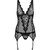Emperita Corset y Tanga Color Negro nº2