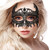 EMPRESS BLACK LACE MÁSCARA FANTASÍA - NEGRO nº3