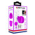 ESTELLE TONGUE CLITORIS STIMULATOR 12 VIBRAÇÕES ROXO nº16