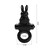 EXCITING RING ANILLO VIBRADOR RABBIT 10 VIBRACIONES NEGRO nº