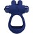 FRANCISCO DOUBLE ANNEAU VIBRANT LAPIN BLEU nº1