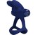 FRANCISCO DOUBLE ANNEAU VIBRANT LAPIN BLEU nº2