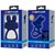 FRANCISCO DOUBLE ANNEAU VIBRANT LAPIN BLEU nº9