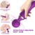 FREEZA MASAJEADOR & VIBRADOR CABEZA FLEXIBLE VIOLETA nº3
